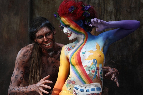 ������������� ��������� ����-���� World Bodypainting Festival  2010 ���� � ������ ��������, �������