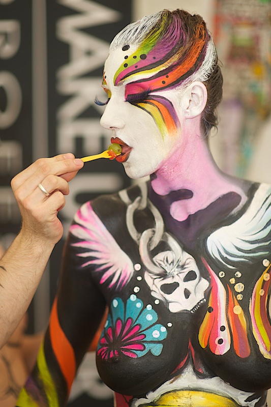 ������������� ��������� ����-���� World Bodypainting Festival  2010 ���� � ������ ��������, �������