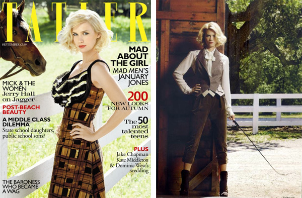 Джануари Джонс January Jones в Tatler Джануари Джонс January Jones в Tatler