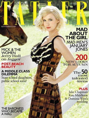 Джануари Джонс January Jones в Tatler Джануари Джонс January Jones в Tatler