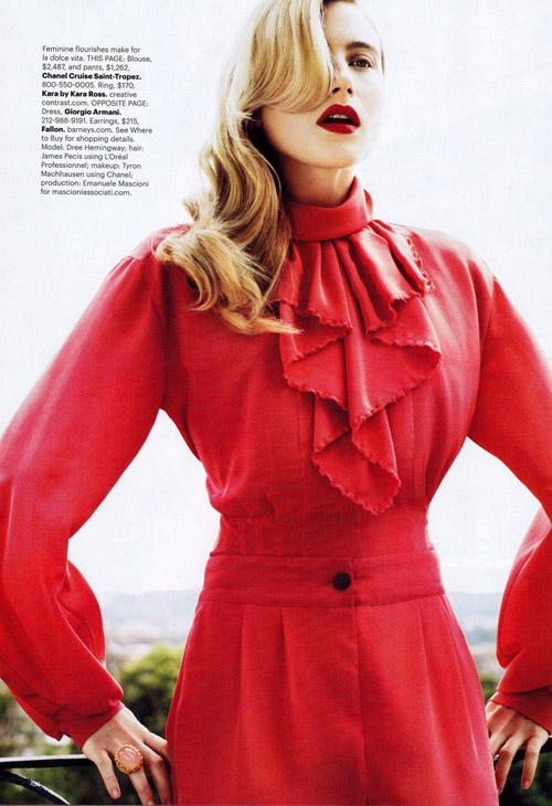 Красная девица Dree Hemingway Дри Хэмингуэй Красная девица Dree Hemingway Дри Хэмингуэй