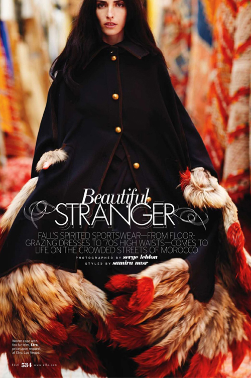 Восточные сказки Beautiful Stranger в Elle US Восточные сказки Beautiful Stranger в Elle US