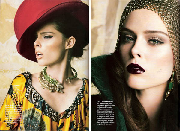 Коко Роша Coco Rocha в мексиканском Vogue Коко Роша Coco Rocha в мексиканском Vogue