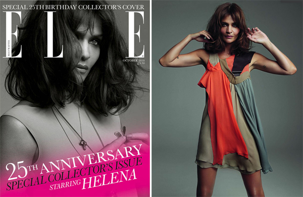 ���������� ������ ���������� Helena Christensen � Elle UK
