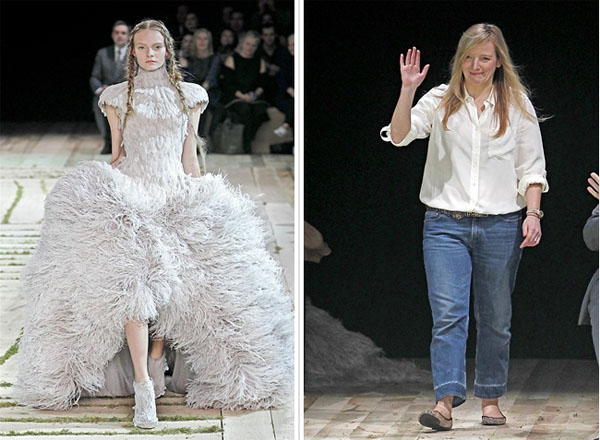 Неделя моды в Париже: Alexander McQueen Spring 2011 Неделя моды в Париже: Alexander McQueen Spring 2011