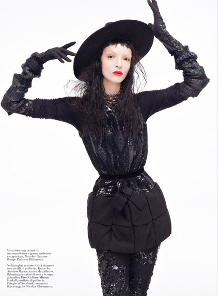 ���������� ������� Mariacarla Boscono � ���������� ������� ������� Steven Meisel.