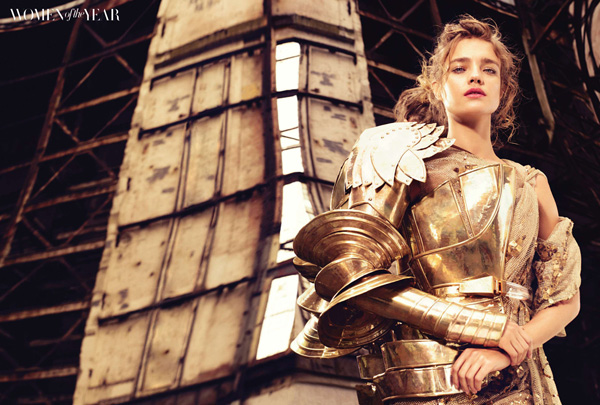 ������� �������� Natalia Vodianova  � Harper's Bazaar UK