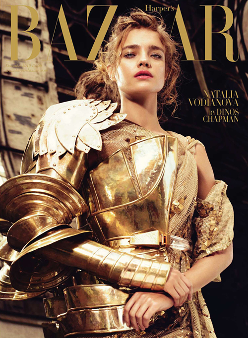 ������� �������� Natalia Vodianova  � Harper's Bazaar UK