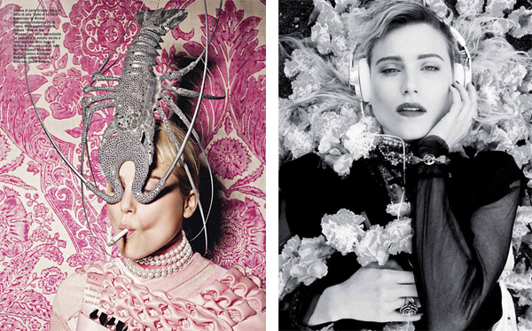 ��� ��������� � Vogue Italia, Twin, Vogue Paris � i-D