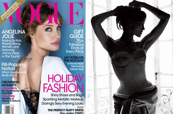 ��������� ����� Angelina Jolie � Vogue US