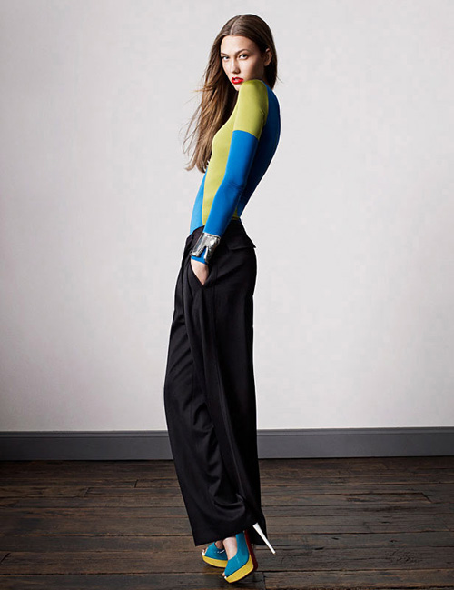 ����� ����� Karlie Kloss � Vogue UK