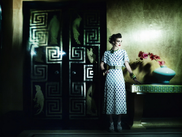 ���� ������ Keira Knightley ��� Vogue UK