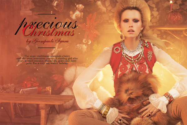 Праздник у камина в Vogue Gioiello Праздник у камина в Vogue Gioiello