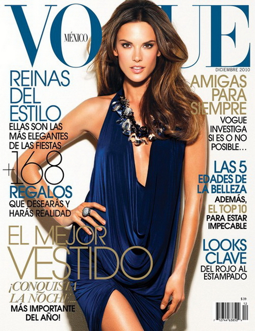 ���������� �������� Alessandra Ambrosio � Vogue Mexico