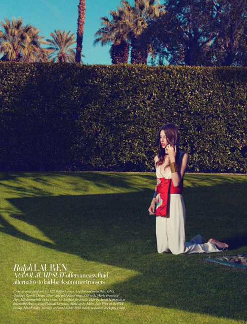 Руби Олдридж в Harper's Bazaar UK Руби Олдридж в Harper's Bazaar UK
