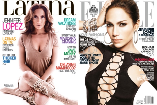��������� ����� J. Lo � �������� ELLE � Latina