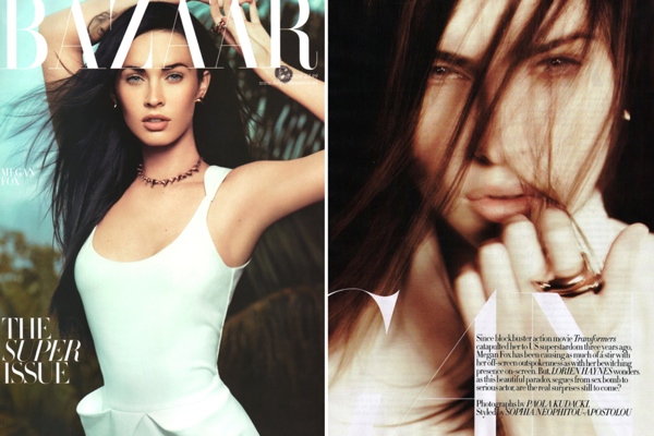 ����� ���� Megan Fox ��� ������� Harper's Bazaar 
