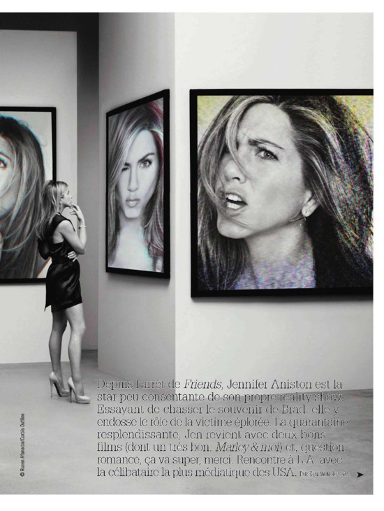 ��������� ������� Jennifer Aniston � ������� ������ Harper's Bazaar