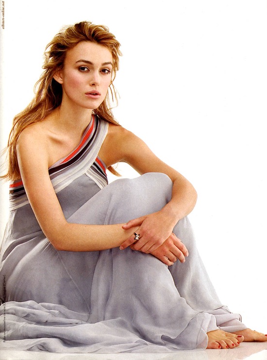 ���� ������ Keira Knightley ��� ������� ELLE