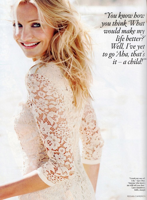 �������� ������� ���� Cameron Diaz � ���������� Vogue 