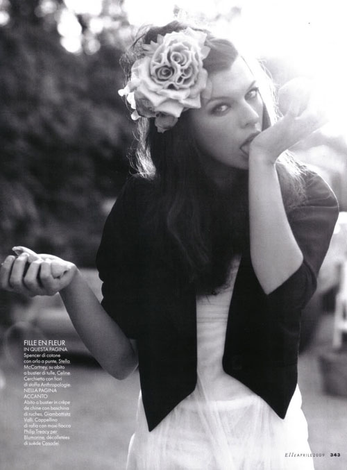 Милла Йовович Milla Jovovich в немецком GQ Милла Йовович Milla Jovovich в немецком GQ