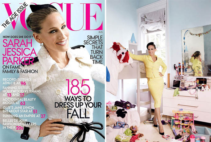 ���� �������� ������ � �� ����� � Vogue. ���� Sarah Jessica Parker