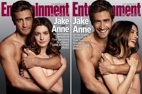 Джейк Джилленхол и Энн Хэтауэй в Entertainment Weekly Джейк Джилленхол и Энн Хэтауэй в Entertainment Weekly