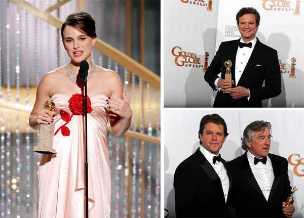 Золотой глобус 2011 вручение премии Золотой глобус 2011 вручение премии