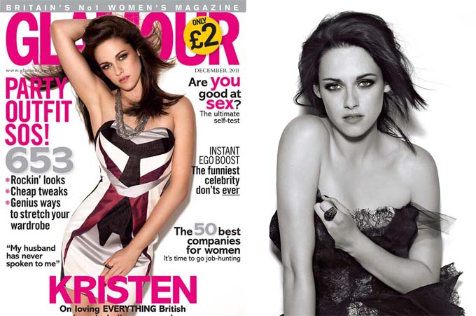 ������ ������ � Glamour UK. ���� Kristen Stewart